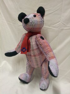 teddy bear kumagoro Sn17 standing position