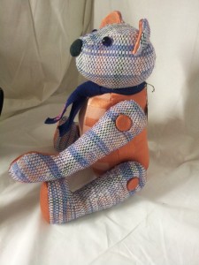 KUMAGORO teddy bear sn20 side
