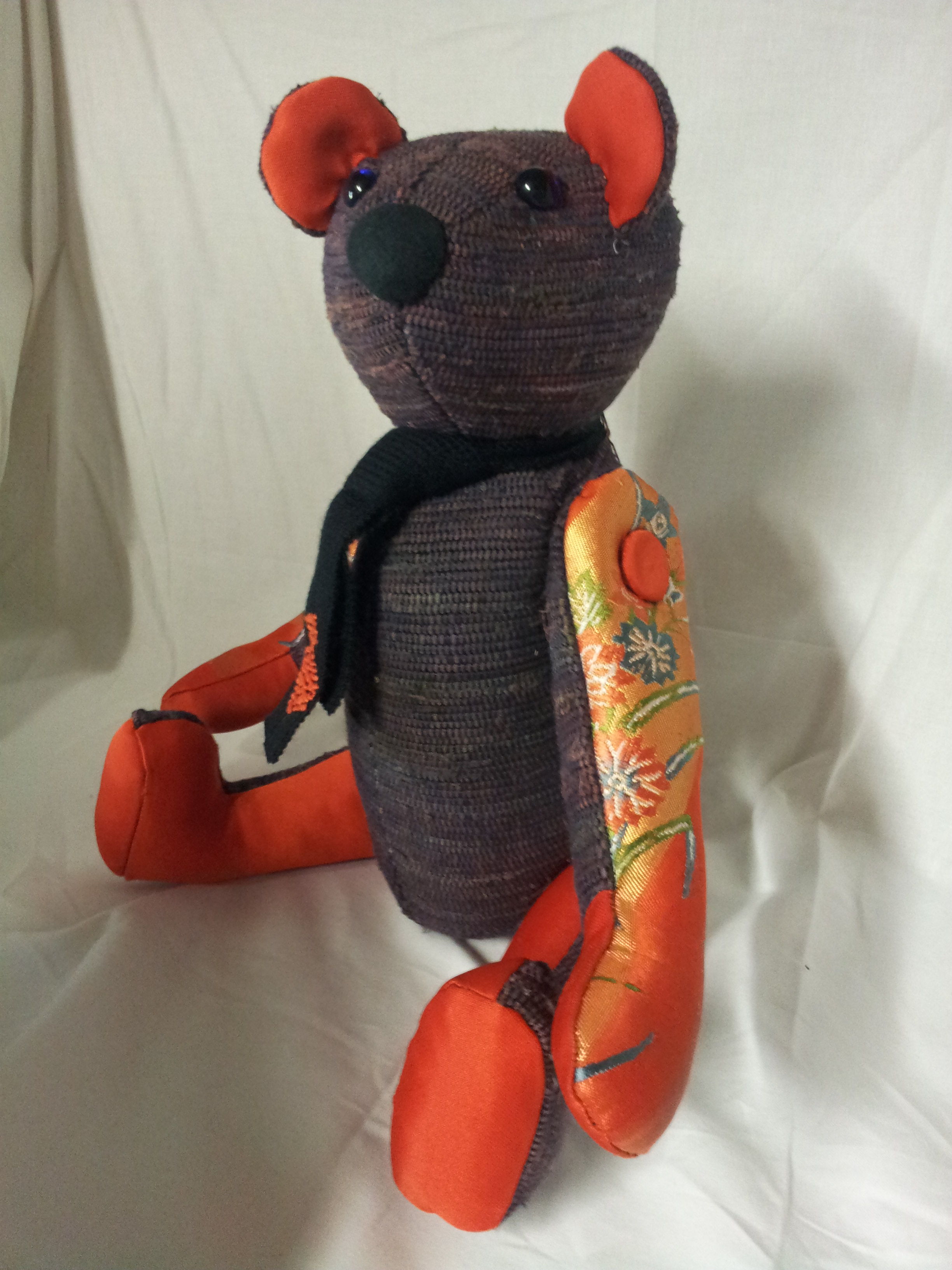 KUMAGORO teddy bear sn21 side face